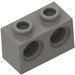 LEGO Dark Gray Brick 1 x 2 with 2 Holes (32000)