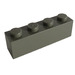 LEGO Dark Gray Brick 1 x 4 (3010 / 6146)