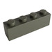 LEGO Dark Gray Brick 1 x 4 (3010)