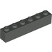 LEGO Dark Gray Brick 1 x 6 (3009 / 30611)