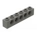 LEGO Gris Foncé Brique 1 x 6 avec des trous (3894)