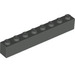 LEGO Dark Gray Brick 1 x 8 (3008)