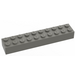 LEGO Mörkgrå Kloss 2 x 10 (3006 / 92538)