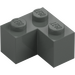 LEGO Dark Gray Brick 2 x 2 Corner (2357)