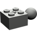 LEGO Gris foncé Brique 2 x 2 avec Rotule et Axlehole sans trous dans la boule (57909)