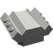 LEGO Dark Gray Brick 2 x 2 with Sloped Motor Block Sides (30601)