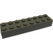 LEGO Gris foncé Brique 2 x 8 (3007 / 93888)