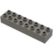 LEGO Dark Gray Duplo Brick 2 x 8 (4199)