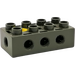 LEGO Dark Gray Duplo Toolo Brick 2 x 4 (31184 / 76057)