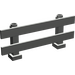 LEGO Dark Gray Fence 1 x 8 x 2 (6079)