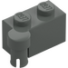 LEGO Dark Gray Hinge Brick 1 x 4 Swivel Top (3830 / 65122)