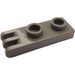 LEGO Dark Gray Hinge Plate 1 x 2 with 3 fingers and Hollow Studs (4275)