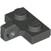 LEGO Dark Gray Hinge Plate 1 x 2 with Vertical Locking Stub with Bottom Groove (44567 / 49716)