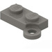 LEGO Dark Gray Hinge Plate 1 x 4 Base (2429)