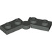 LEGO Dark Gray Hinge Plate 1 x 4 Swivel Assembly (1927 / 19954)