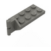 LEGO Tummanharmaa Sarana Levy 2 x 4 jossa Articulated Joint - Uros (3639)