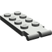 LEGO Dark Gray Hinge Plate 2 x 4 with Digger Bucket Holder (3315)