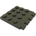 LEGO Dunkelgrau Scharnier Platte 4 x 4 Fahrzeug Roof (4213)