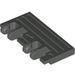 LEGO Donkergrijs Scharnier Trein Gate 2 x 4 Vergrendelings Dual 2 Stubs met verstevigingen aan de achterkant (44569 / 52526)