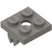 LEGO Dunkelgrau Magnet Halter Platte 2 x 2 Unterseite (30159)