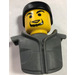 LEGO Donkergrijs McDonald&#039;s Torso en Hoofd van Speelset 7