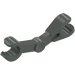 레고 짙은 회색 미니피그 기계 굽은 팔 (30377 / 49754)