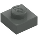 LEGO Dark Gray Plate 1 x 1 (3024)