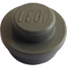 LEGO Dunkelgrau Platte 1 x 1 Runden (6141 / 30057)
