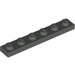 LEGO Dark Gray Plate 1 x 6 (3666)