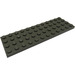 LEGO Gris foncé assiette 4 x 12 (3029)