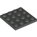 LEGO Dunkelgrau Platte 4 x 4 (3031)