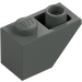 LEGO Dark Gray Slope 1 x 2 (45°) Inverted (3665)