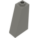 레고 짙은 회색 경사 1 x 2 x 3 (75°) 중공 스터드 포함 (4460)