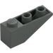 레고 짙은 회색 경사 1 x 3 (25°) 거꾸로 (4287)