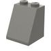 LEGO Donkergrijs Helling 2 x 2 x 2 (65°) met buis aan de onderzijde (3678)