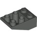 LEGO Dark Gray Slope 2 x 3 (25°) Inverted without Connections between Studs (3747)