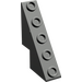 LEGO Dark Gray Slope 3 x 1 x 3.3 (53°) with Studs on Slope (6044)