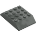 LEGO Mørkegrå Skråning 4 x 6 (45°) Dobbelt (32083)