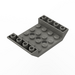 LEGO Donkergrijs Helling 4 x 6 (45°) Dubbele Omgekeerd met Open Midden met 3 gaten (30283 / 60219)