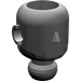 LEGO Dark Gray Technic Action Figure Head (2707)