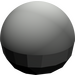 LEGO Dark Gray Technic Ball (18384 / 32474)