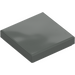 LEGO Dark Gray Tile 2 x 2 with Groove (3068)