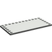 LEGO Dunkelgrau Fliese 6 x 12 mit Bolzen auf 3 Edges (6178)