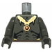 LEGO Dark Gray Torso for Dark Grey Geonosian (973)