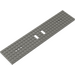 LEGO Dark Gray Train Base 6 x 28 with 2 Rectangular Cutouts and 3 Round Holes Each End (4093)