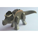 LEGO Тъмно сиво Triceratops Dinosaur with Light Gray Legs