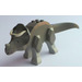 LEGO Dark Gray Triceratops Dinosaur with Light Gray Legs