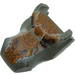 LEGO Dark Gray Tyrannosaurus Rex Upper Jaw with Dark Orange Scales (30459)