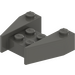 LEGO Dark Gray Wedge 3 x 4 without Stud Notches (2399)
