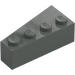 LEGO Dark Gray Wedge Brick 2 x 4 Right (41767)